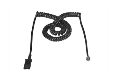 BeeBang-QD002 RJ9 coiled headset connecting cord