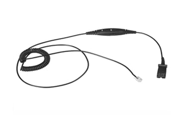 BeeBang-QD004 RJ9 Headset connecting Cord with volume controller and mute key